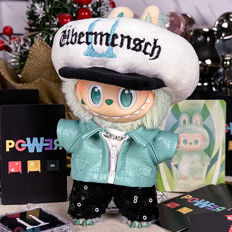 POP MART 라부부 인형 옷 세트 17cm 버섯 모자 GD 동일 스타일 1/2/3세대용