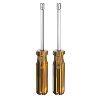 1/2pcs Metric Nut Driver 4/5/6/7/8/9/10/11/12/13/14mm 6 Point Hexagon Socket Wrench Screwdriver Spanner Nut Auto Repair Tools