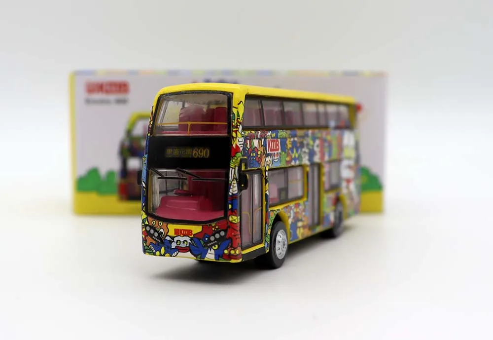 New TINY 1/76 KMB Enviro 400 Bus Diecast Alloy Toy Cars Simulation Model By For Collection gift