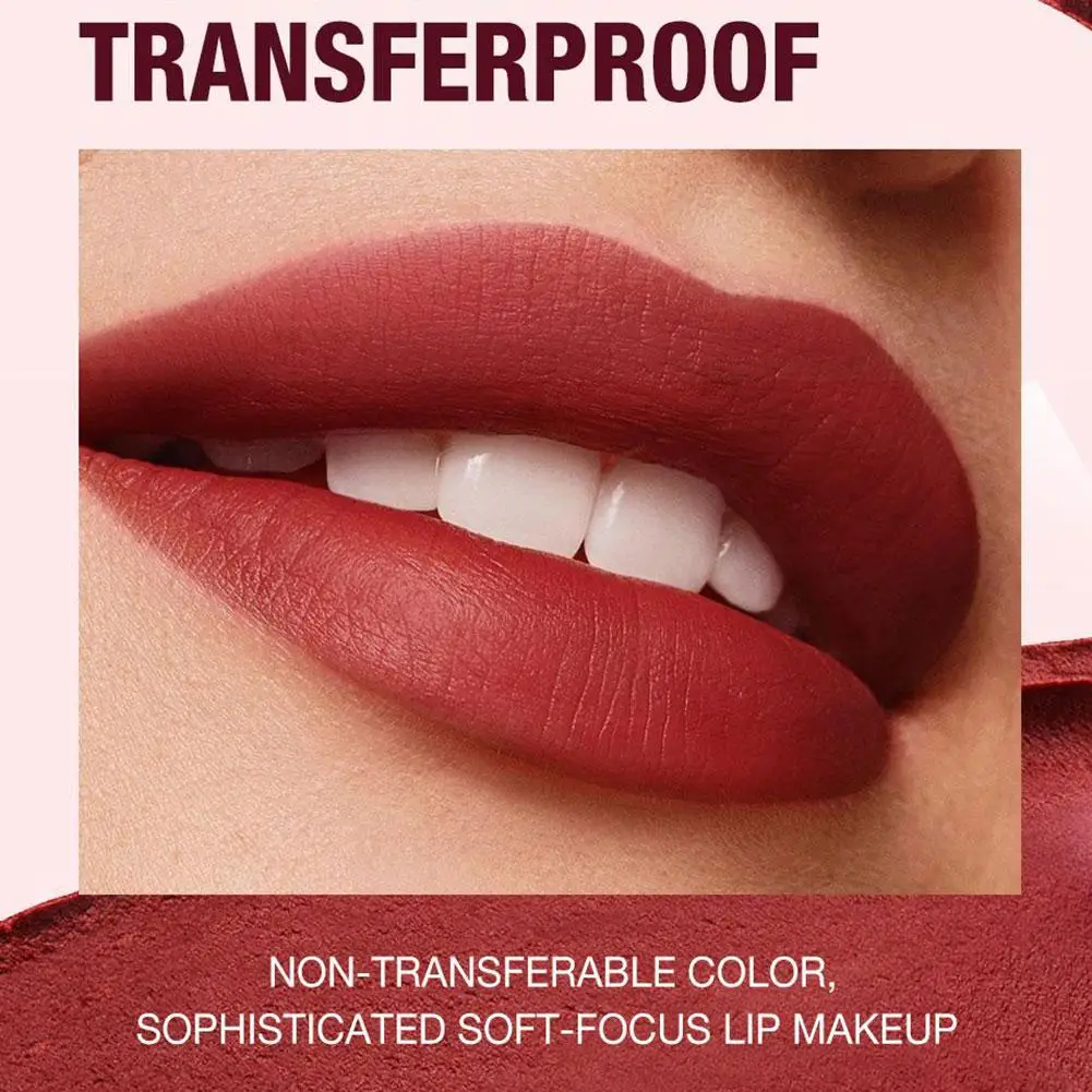 24H Velvet Matte Lipstick Lightweight Non-sticky Moisturizing Hydrating Lips Lasting Color-locking Technology Brand Lip Gloss