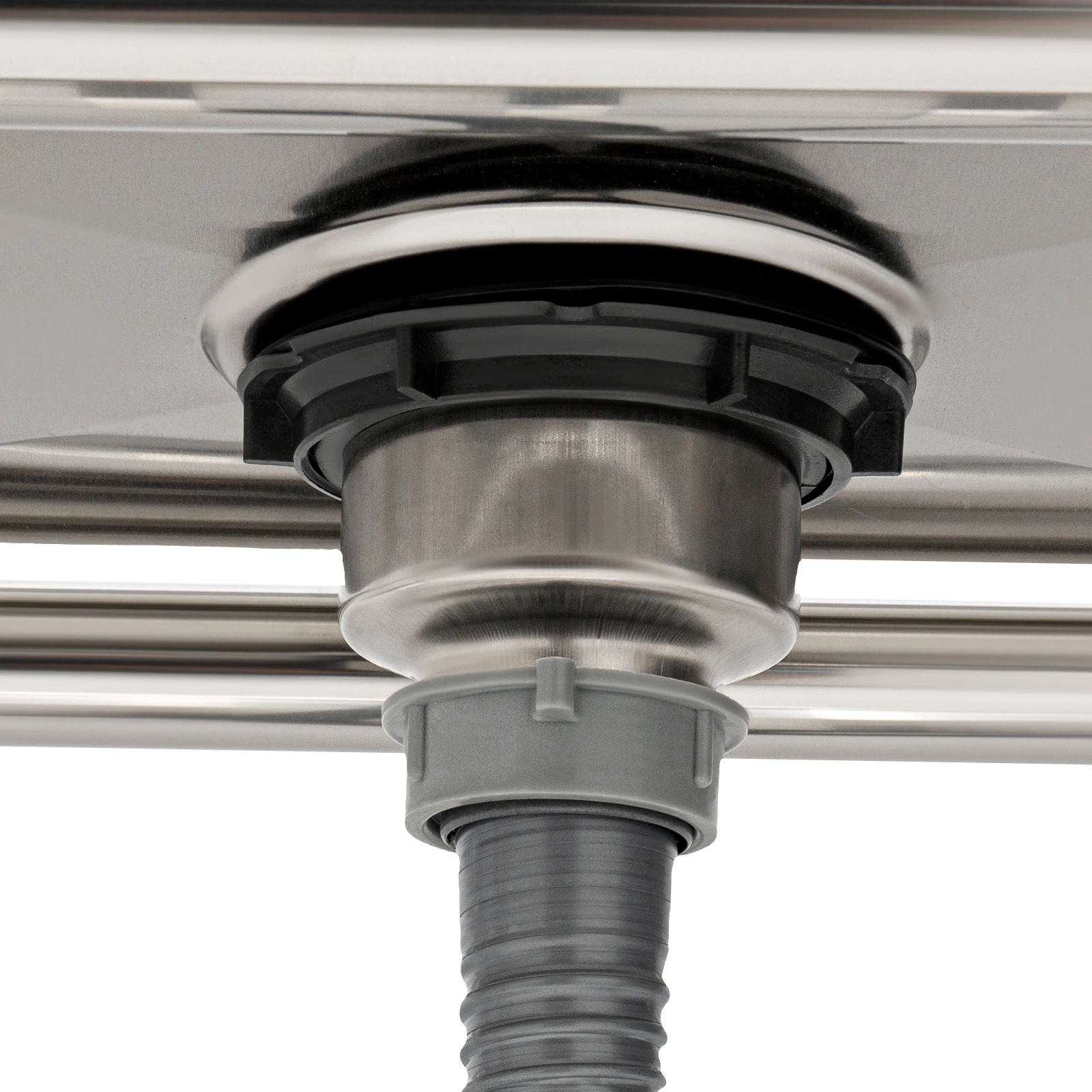 Stainless Steel Sink with Large Bowl, 330.69 lbs Load Capacity, Bottom Shelf for Storage, Towel Bars, and Modern Design for Kitc