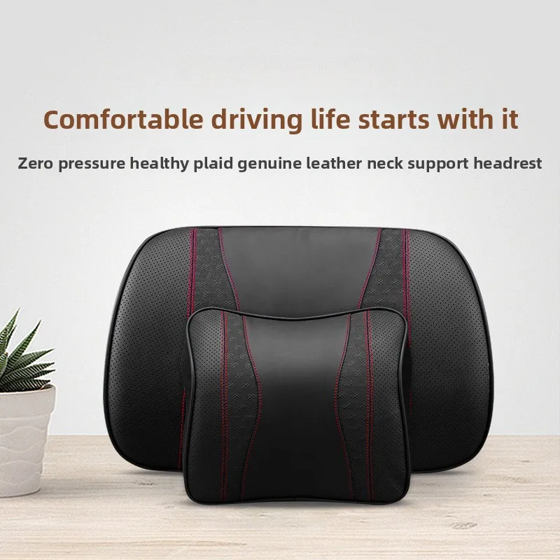 

For Car Headrest Pillow - Premium Memory Foam Neck Support, Universal Ergonomic Cushion for Driving Comfort & Travel Relief