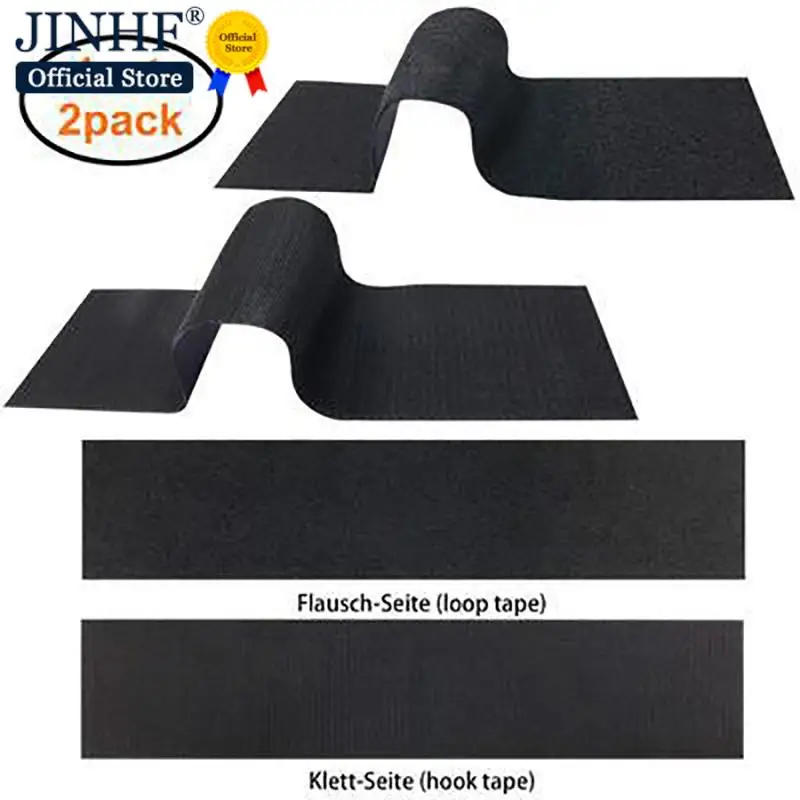 حامل لوحة ترخيص بدون إطار أسود ، مواد لاصقة للمركبات ، سيارة ، ملحقات سيارات الدفع الرباعي ، مقاومة للطقس ، 2 في كل مجموعة