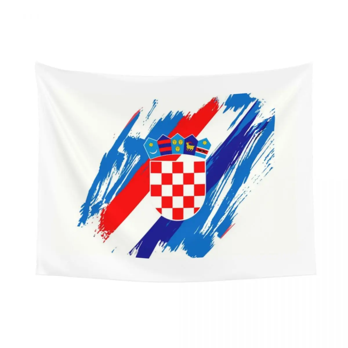 Flag Of Croatia Tapestry Home Decor Custom Hippie Wall Hanging Croatian Patriotic Proud Tapestries for Bedroom