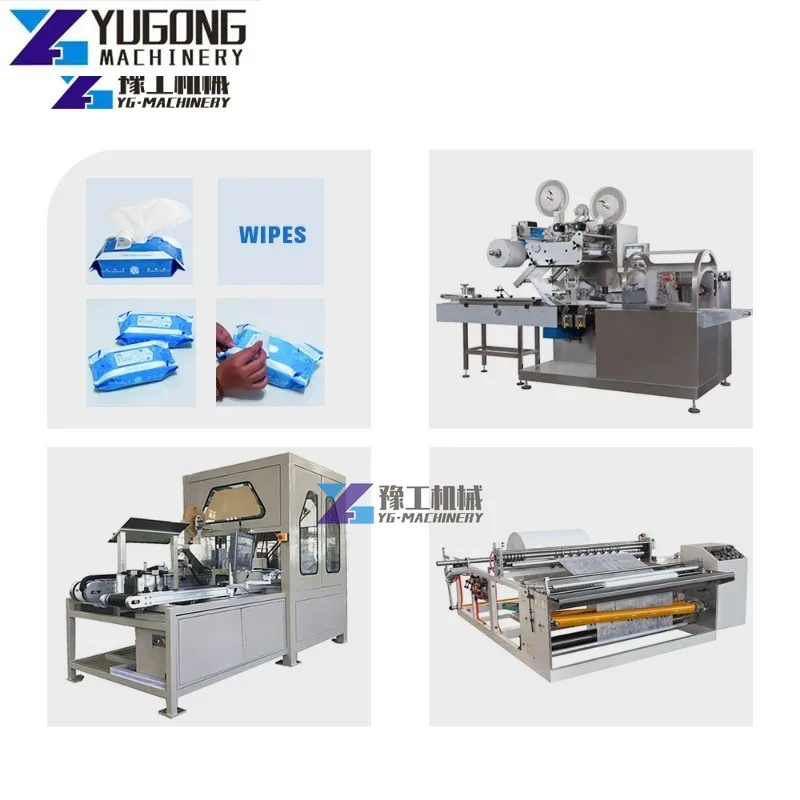 80-120pcs/pack High Speed Full Automatic Baby Wet Wipes Machine Kitchen Wipes Wet Tissue Paper Making Machine Production Line