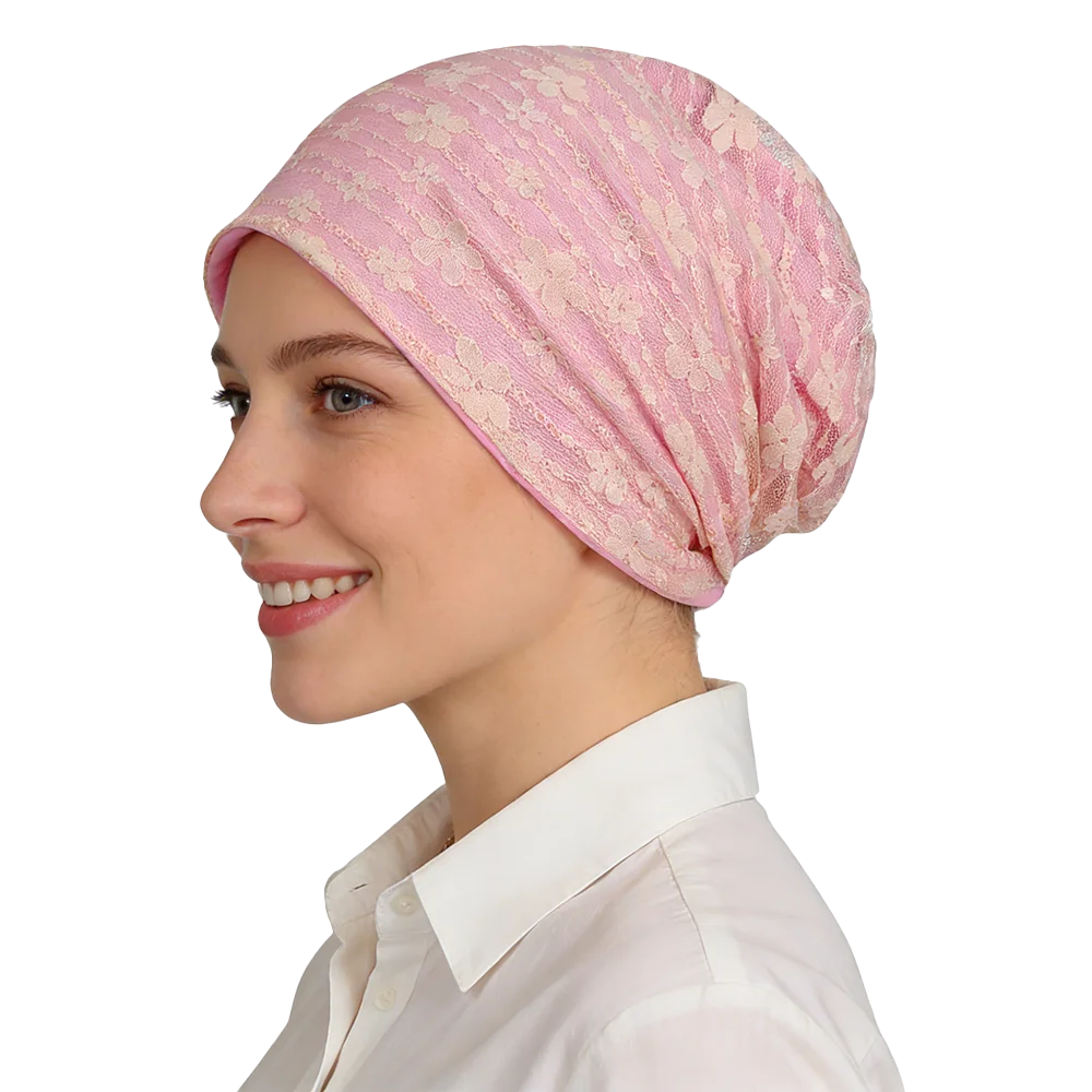 Lockere, lässige Chemo-Schlafmütze, Beanie-Mütze, Kopfbedeckung – Detail 6