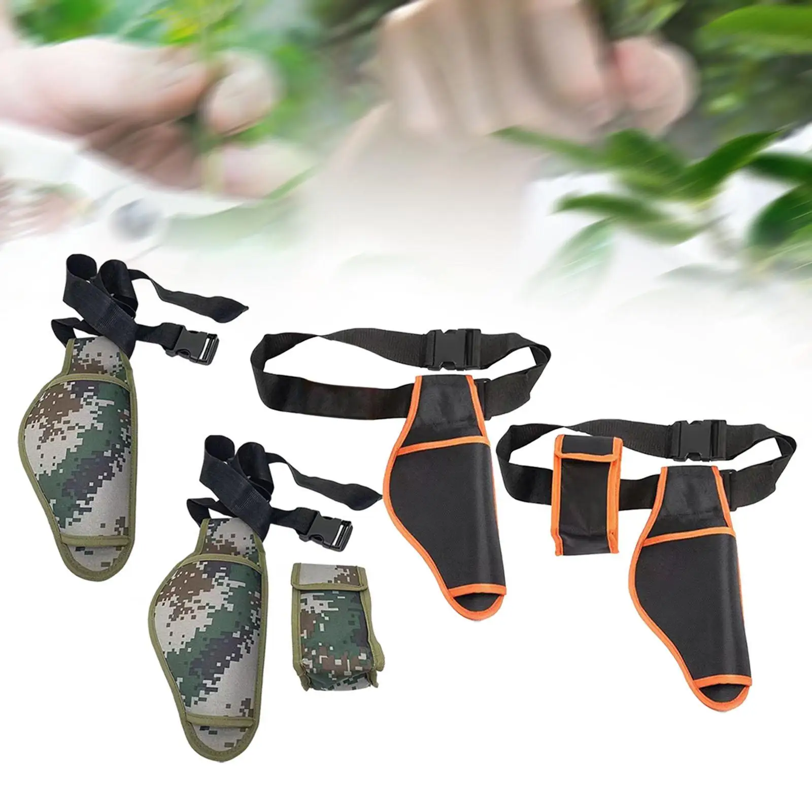 Electric Scissors Bag Gardening Storage Pocket with Belt Scissors Case Tool Holder for Plant Shear Trimming Tools Gardening Tool