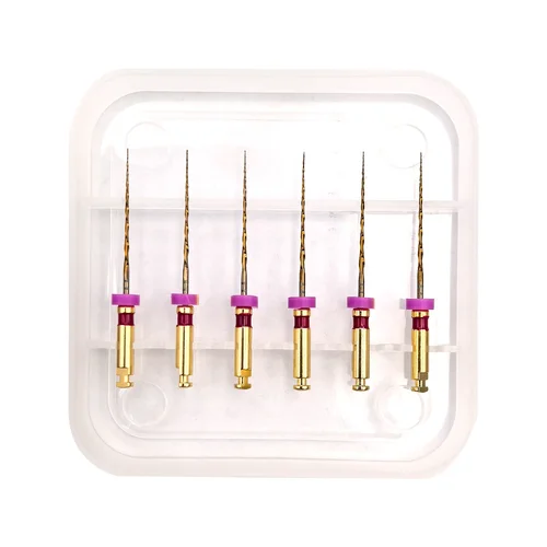 Imagen 2 del producto Limas endocónicas giratorias para uso Dental, limas de preparación de Canal radicular, motor, endocónico, n. ° 04, R PILOT Niti, 6 unidades por paquete