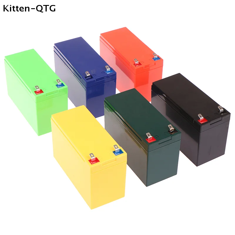 NEW 12V 7Ah Battery Case Fit 18650 Cells Empty Box 3*7 Holder 3S25A  Nickel Strip Storage Box for DIY Battery Pack