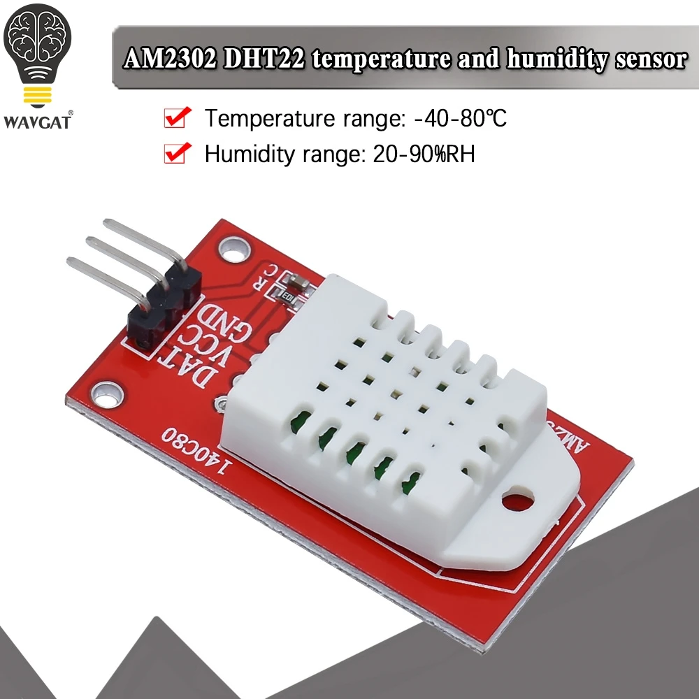 AM2302 DHT22 Cyfrowy moduł czujnika temperatury i wilgotności