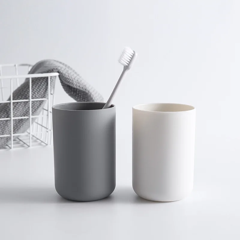 Copo de enxaguatório bucal estilo japonês, copo de escova de dentes de banheiro, simples e elegante, copo de dente de casal, venda direta da fábrica, atacado, plástico washi
