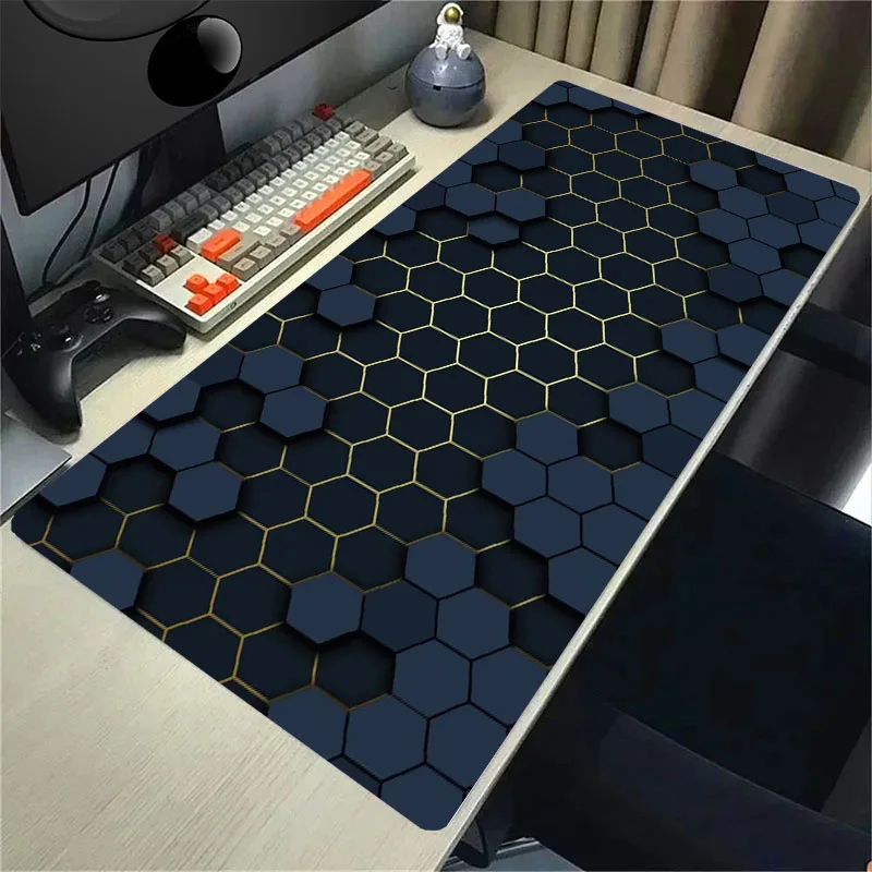 3D three-dimensional geometric pattern mouse pad, realistic three-dimensional effect, non-slip and wear-resistant, convenient