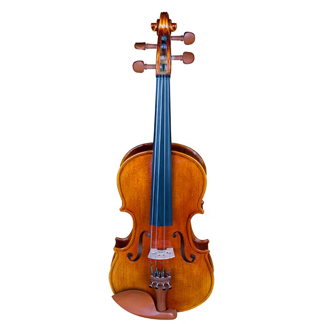 Bullfighter 3/4  4/4 Flamed string instrument Handmade Solid Wood Violin