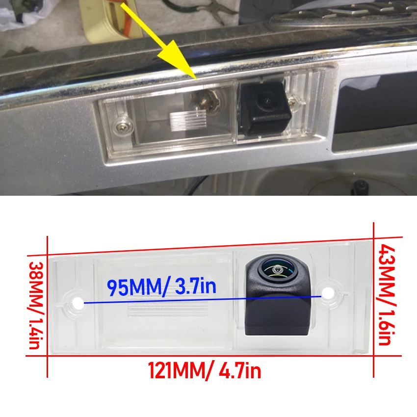 For Kia Carnival Sedona (VQ) 2006~2009 2010 2011 2012 2013 2014 Reverse Car Back up Rear View Waterproof High Quality RCA Camera