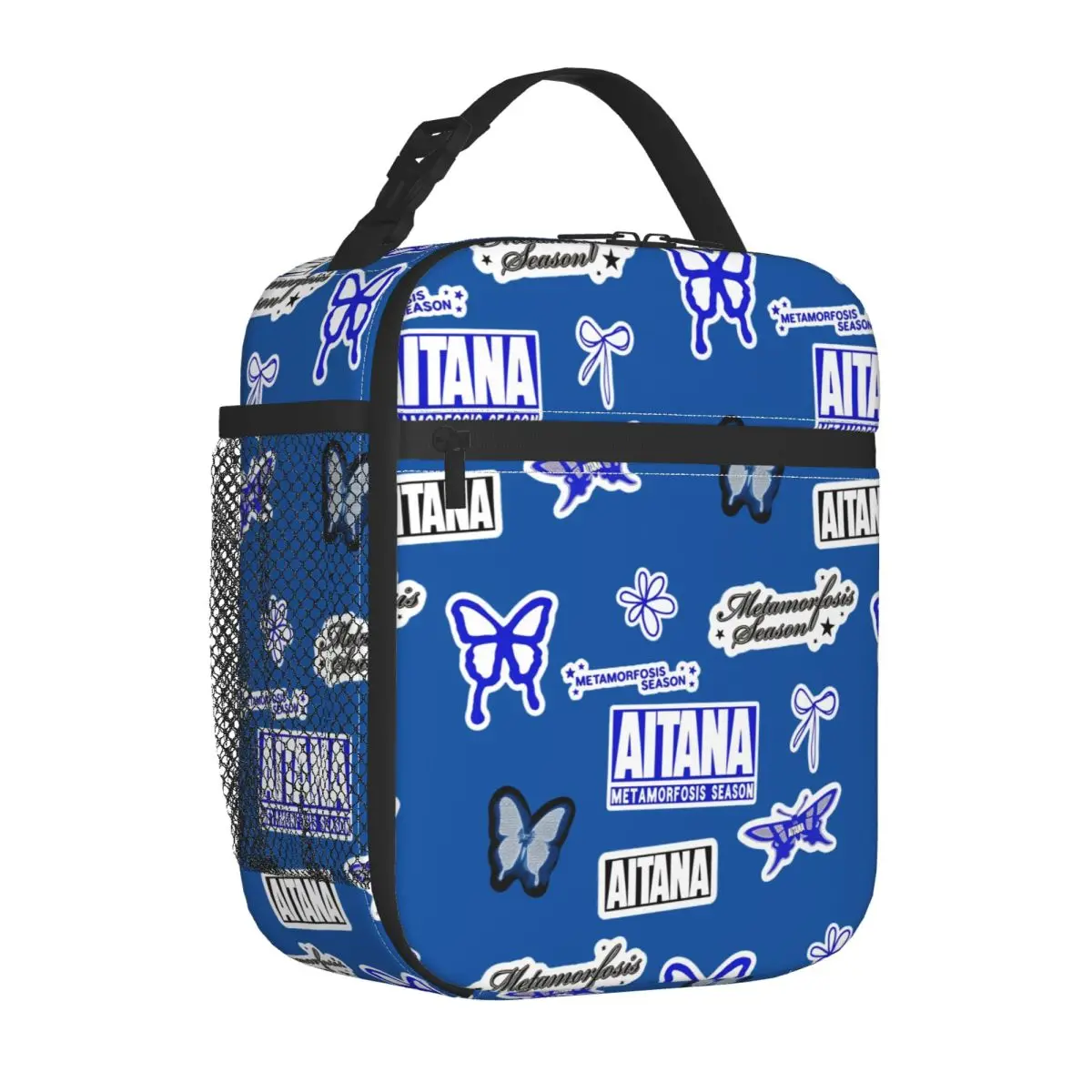 Butterfly Aitanaed Insulated Lunch Bag Leakproof Meal Container Cooler Bag Tote Lunch Box Beach Outdoor Men Women
