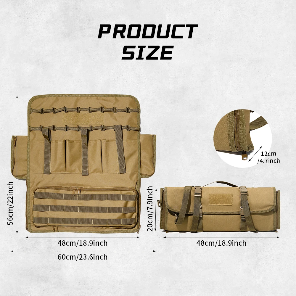Tactical MOLLE Seat Back Organ - Edc Car Carry 评论和价格