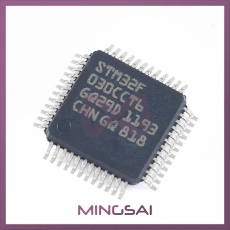 

(5-10piece)100% New STM32F030CCT6 STM32F 030CCT6 QFP-48 Chipset