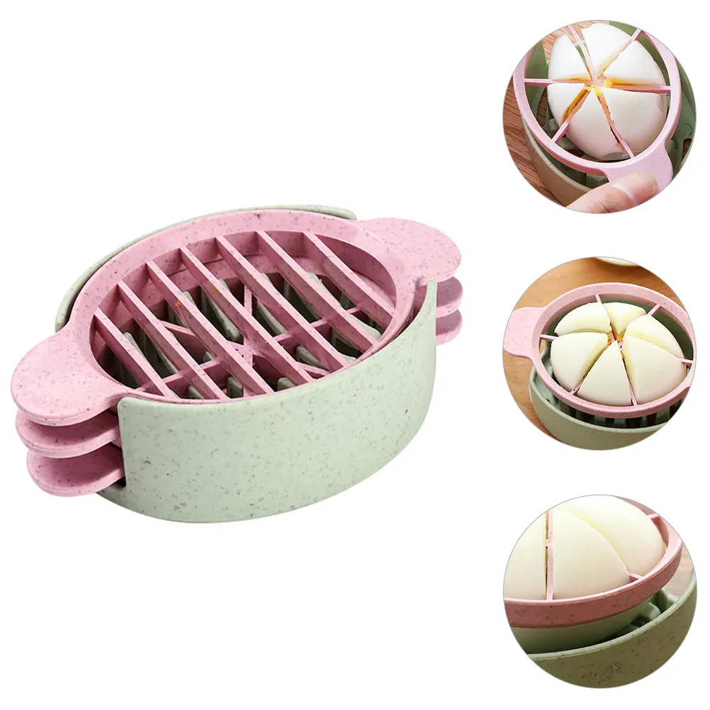 1Set Egg Slicer Premium Quality Food Slicer for Eggs Cheese Fruits Veggies Uniform Thin Slices Safe Ergonomic Design Gift Ready