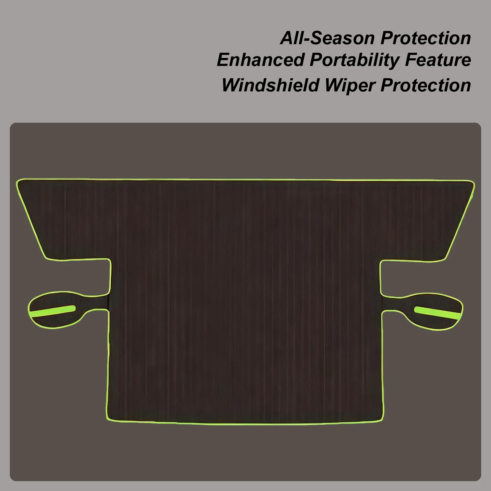 

Snow Cover For Car Windshield Waterproof Reflective Protector Snow Cover Protector For Frost Indoor Outdoor SUVs Automotive