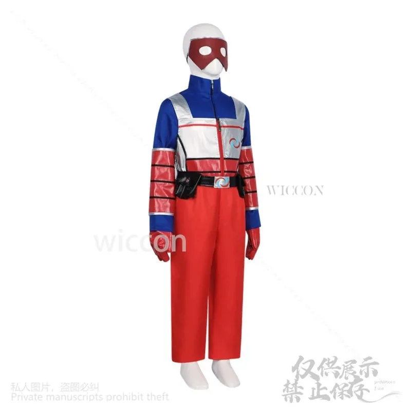 Sky05 Anime dibujos animados niños Henry Cosplay disfraz uniforme máscara pelucas peligro niños chaleco pantalones cinturón trajes Halloween Ca99JIu @