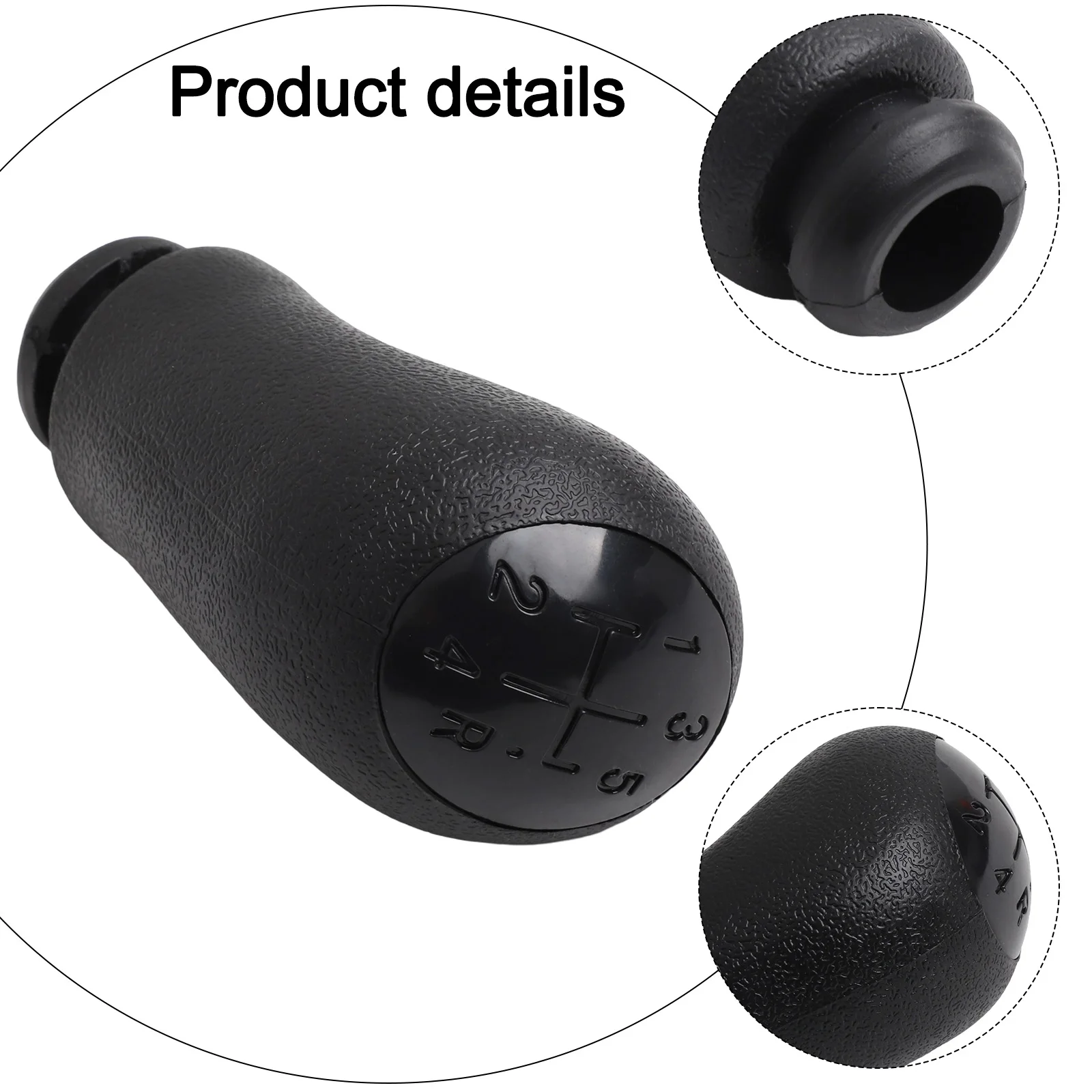 5-Speed Gear Shift Knob Designed for Renault For Clio III For MEGANE II Models with Manual Transmission Configuration