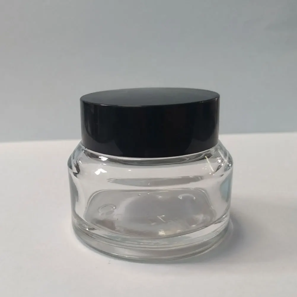 

12Pcs Cream Sub Jars Glass Small Portable Refillable Cosmetics Package Storage Containers Face Cream Travel Case Space-Saving