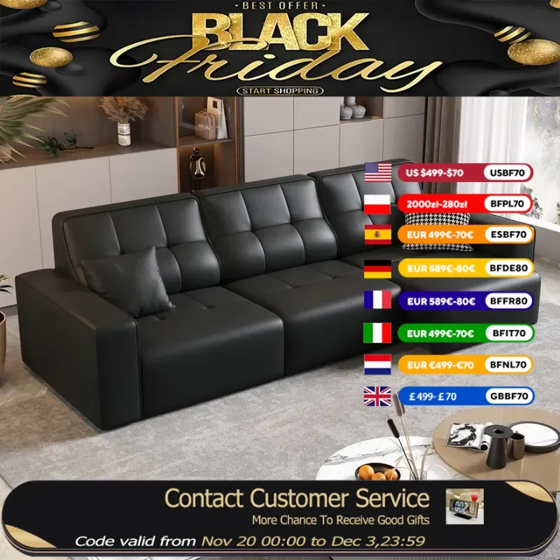 

Italian Luxury Sofa Double Europe Comfortable Lounge Sofa Fabric Relaxing Sillon Relax Reclinable Salas Comprimidas Furniture