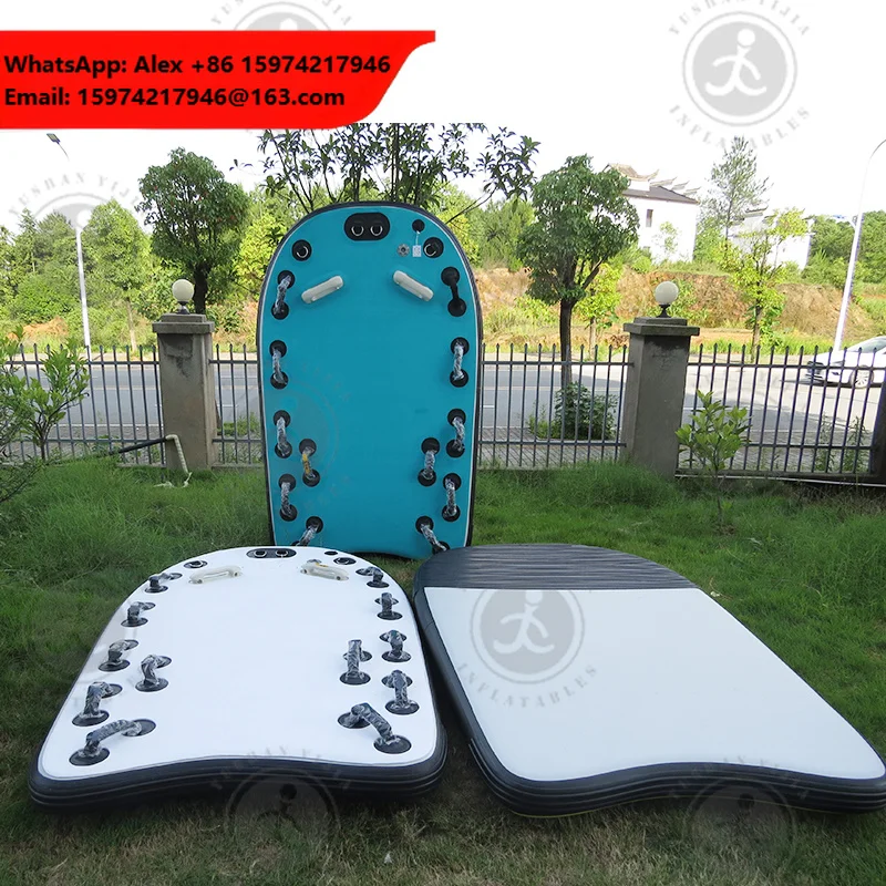 Large Inflatable Rescue Sled Water Floating Mat Board Inflatable Jet Ski Sled Rescue Board