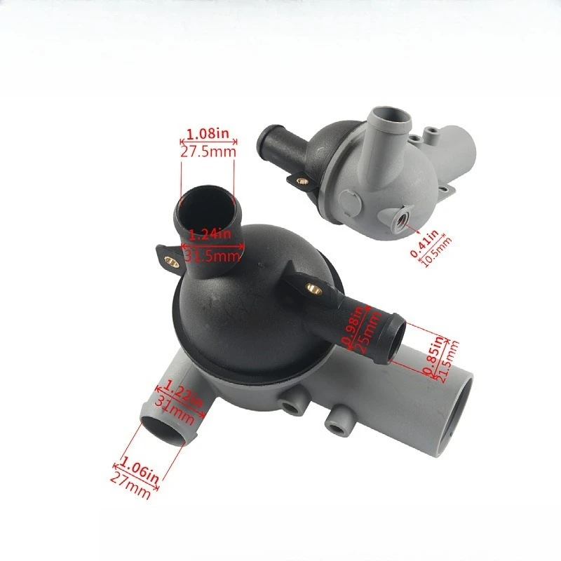OE 863631T1 863444T2 Water Distribution Housing Assembly with Fitting Screws Marine Engine Water Pump Cover Repair Spare Part