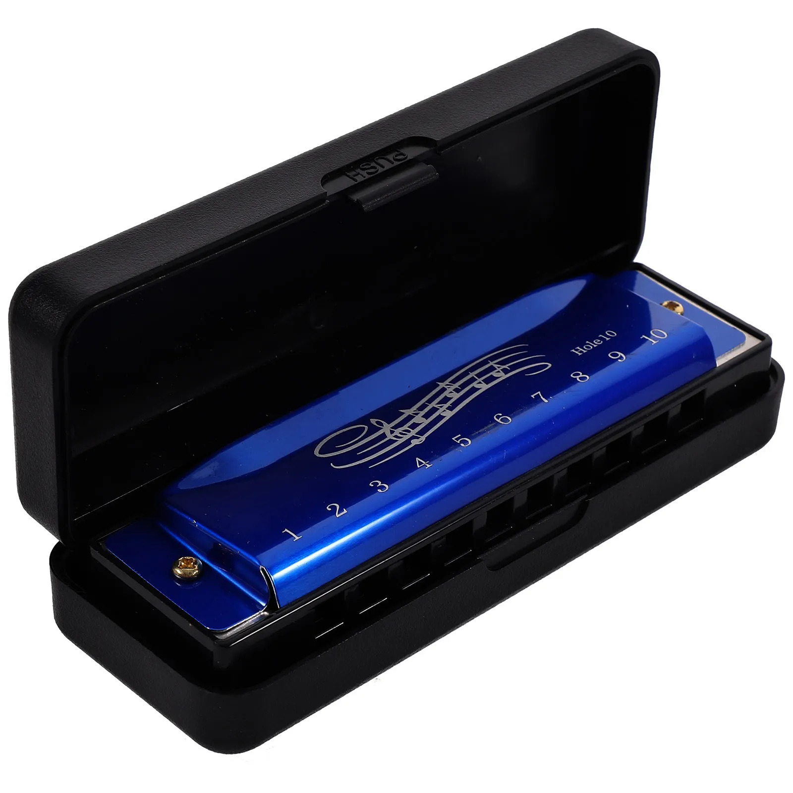 Armoniche Portatili a 10 Fori per Bambini, Strumento Musicale per Principianti, Mini Armonica per Studenti e Bambini