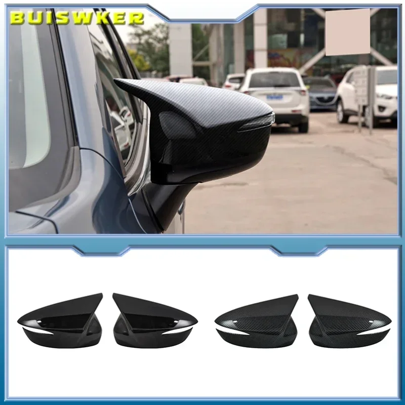 Accesorios de coche para Mazda CX3 CX5 cubierta de espejo de marcha atrás carcasa de espejo retrovisor carcasa de espejo 2016 2017 2018 2019
