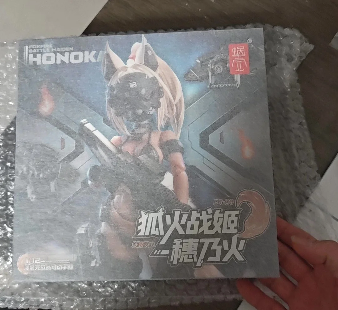 Snail Shell Foxfire Battle Maiden Honoka 1/12 Scale Painted Finished Ra-04 Action Figure Fox Girl Anime Collection Toys Gift