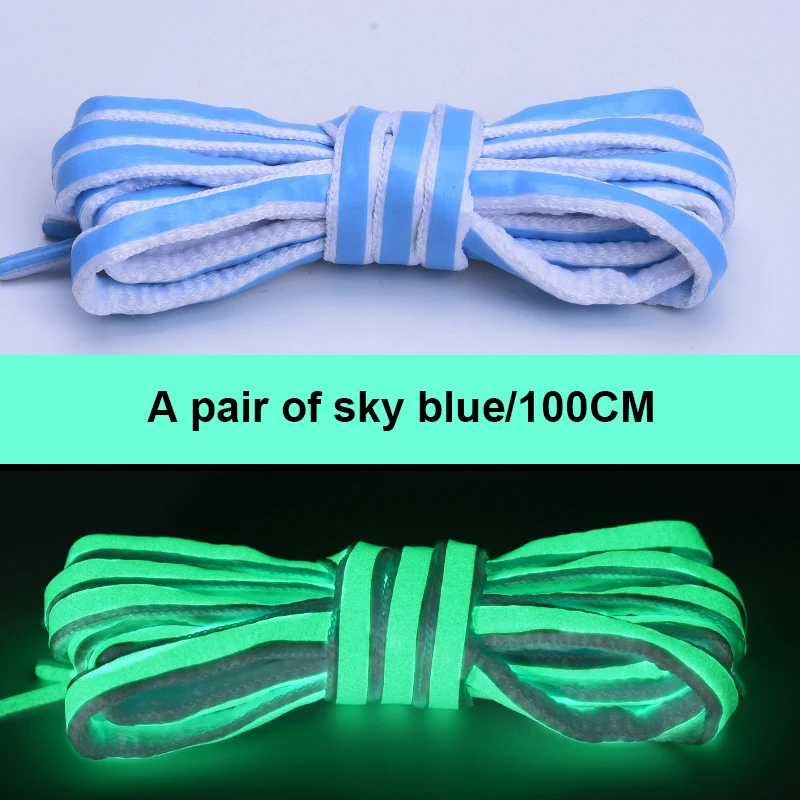 Elastic Luminous Shoelace Shoe String 1 Pair Of Shiny Shoelaces Shoelace High Quality Elastic Fluorescent Shoelace For Women Men