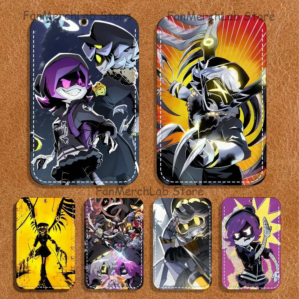 M-Murder D-Drones Anime Holder Keychain For Bank Business Work Card Holder Student Card Protective Case Bus Card