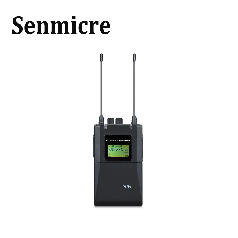 Imagem -05 - Senmicre-sistema de Monitor In-ear sem Fio Transmissor Único Monitoramento de Desempenho de Palco Verdadeira Diversidade Estéreo Pms800 Uhf