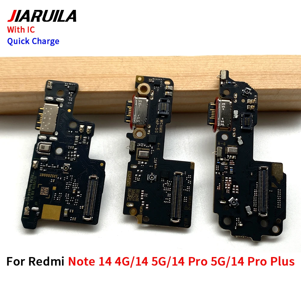 

Новый USB-порт для зарядки, гибкий кабель, разъем для Xiaomi Redmi Note 14 Pro 4G 5G/для микрофона Redmi Note 14 Pro Plus