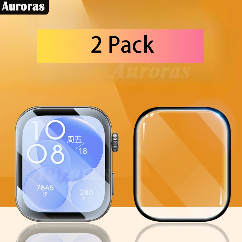 

2 PCS For Huawei Watch Fit 3 HD Screen Protection Hydrogel Film For Huawei Watch Fit 3 Classic Protector Not Glass