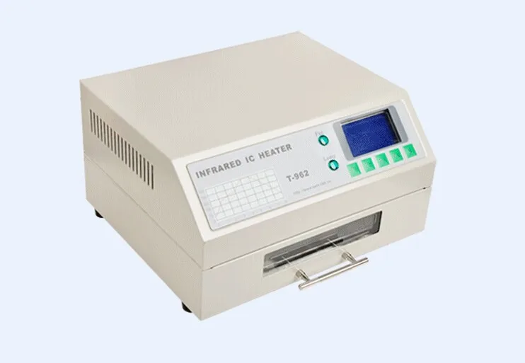 PUHUI T-962 Authorized Infrared IC Heater T962 Desktop Reflow Solder Oven BGA SMD SMT Rework Station T 962 Reflow Wave Oven