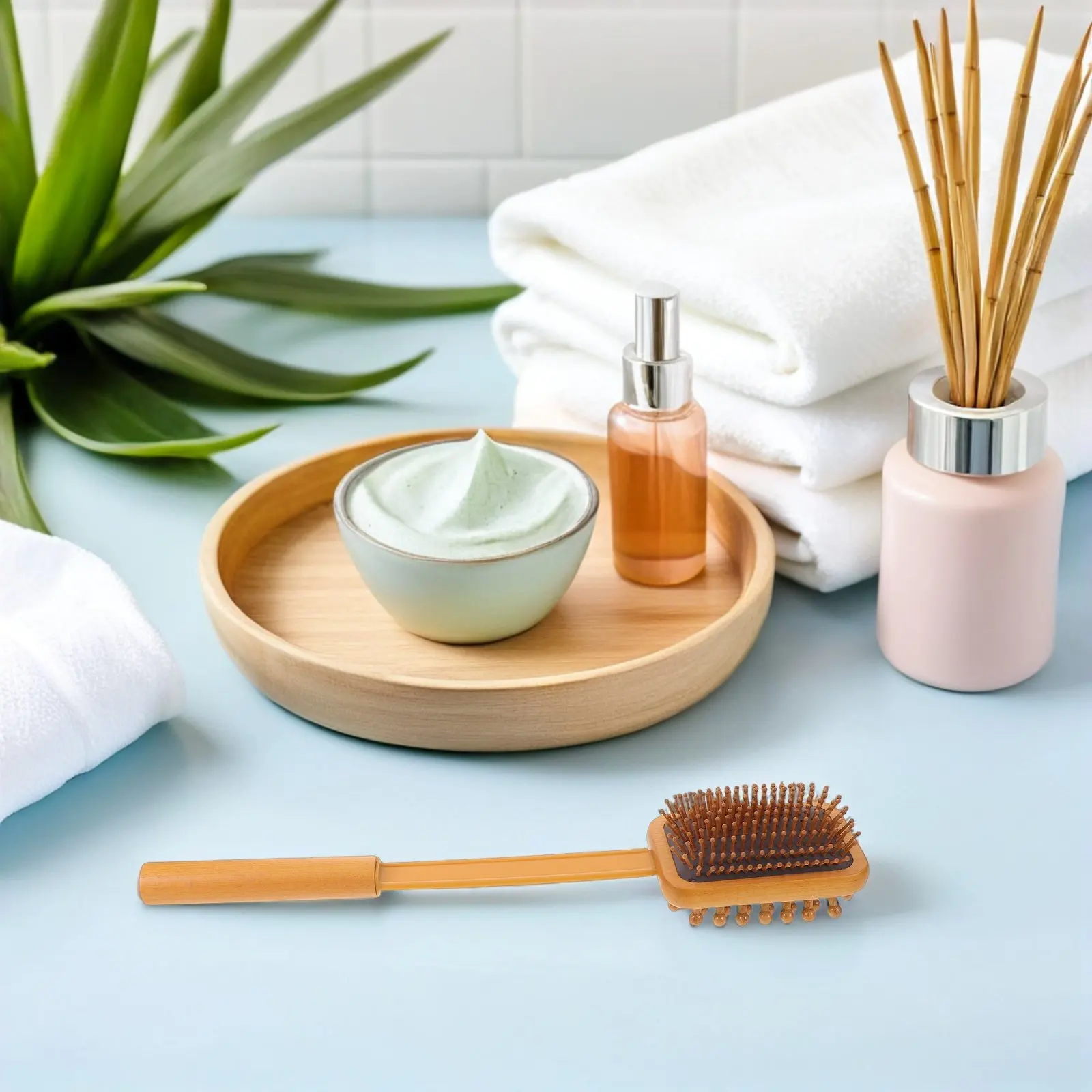 

Ручной деревянный массажный молоток для меридианного массажа, двусторонний, для расслабления мышц спины, шеи и плеч, инструмент для дома и офиса