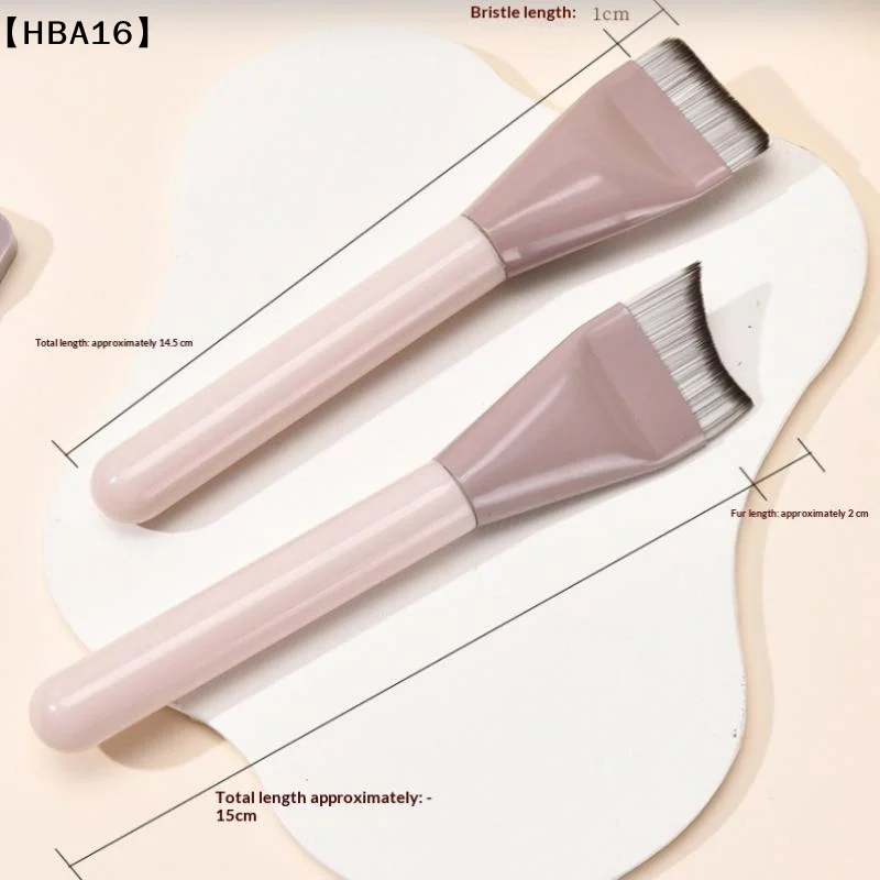 〔HBA16〕Zestaw do makijażu: pędzel do podkładu, paleta, czarna gąbeczka do pudru, narzędzie do mieszania kremu podkładu, narzędzie do makijażu paznokci, kosmetyki do makijażu
