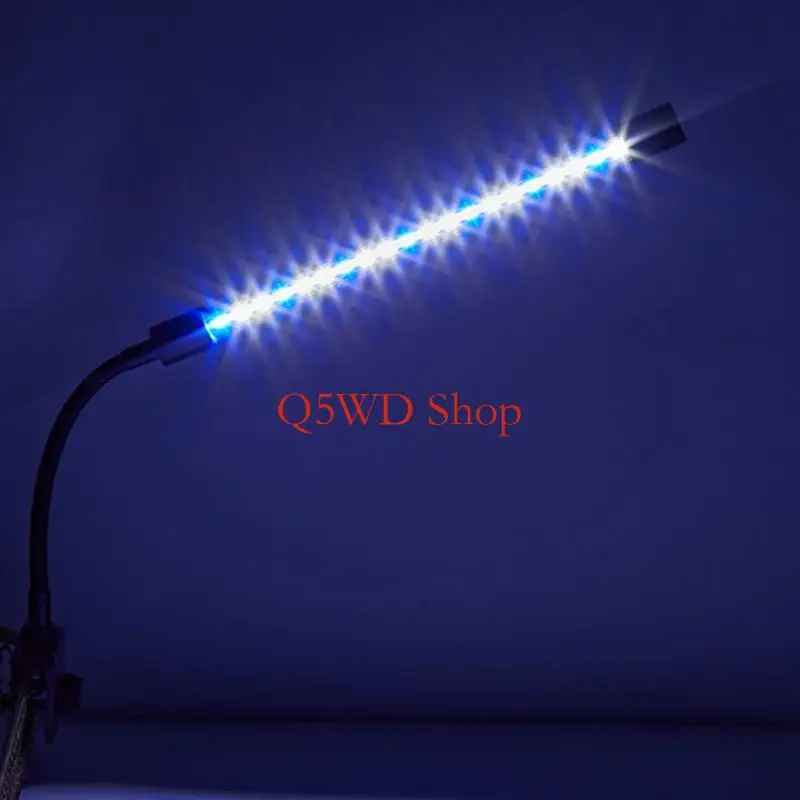 Q5WD Energy Saving Water Resistant LED Fish Light with Adjustable Enhances Vegetation Growth In Enclosures