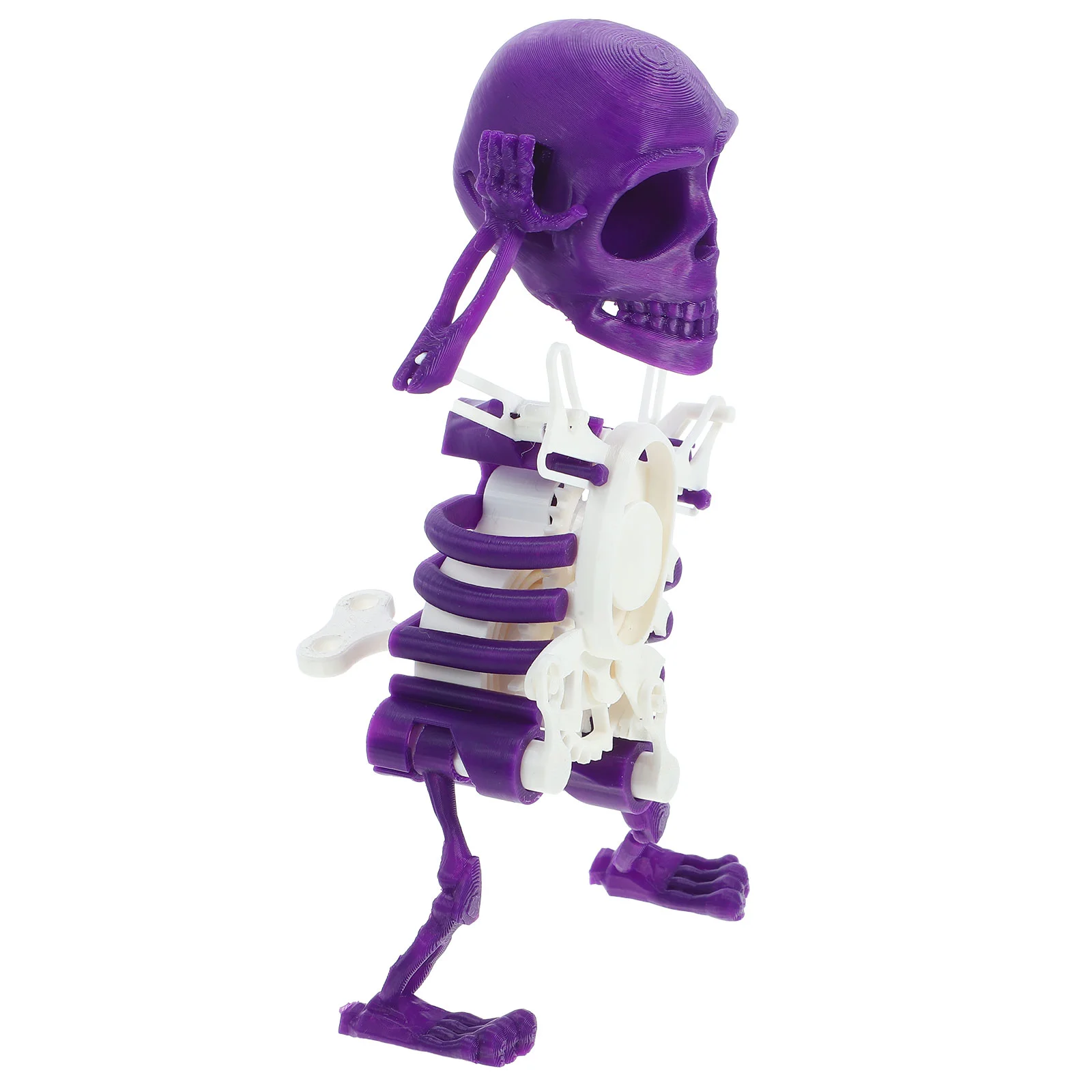 Dancing Skull Indoor Toys Swing 3d Printed Plastic Home Funny Child Office