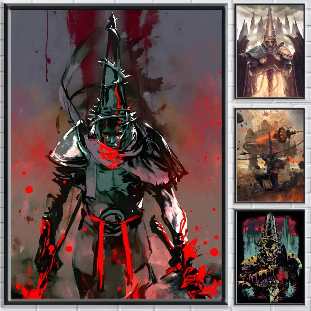 Blasphemous-Póster de juego HD resistente al agua, Ideal para el hogar, oficina, dormitorio, gran regalo