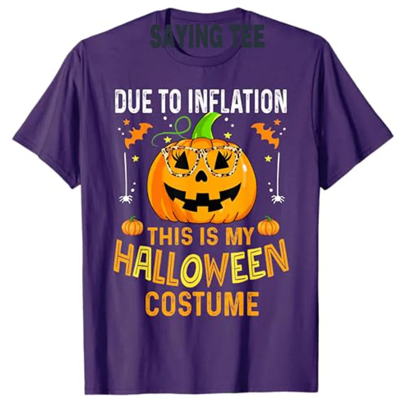 Pumpkin Halloween Costume Men Women Funny Halloween 2024 T-Shirt Gift Jack O Lantern Pumpkin Graphic Outfit Novelty Saying Tee