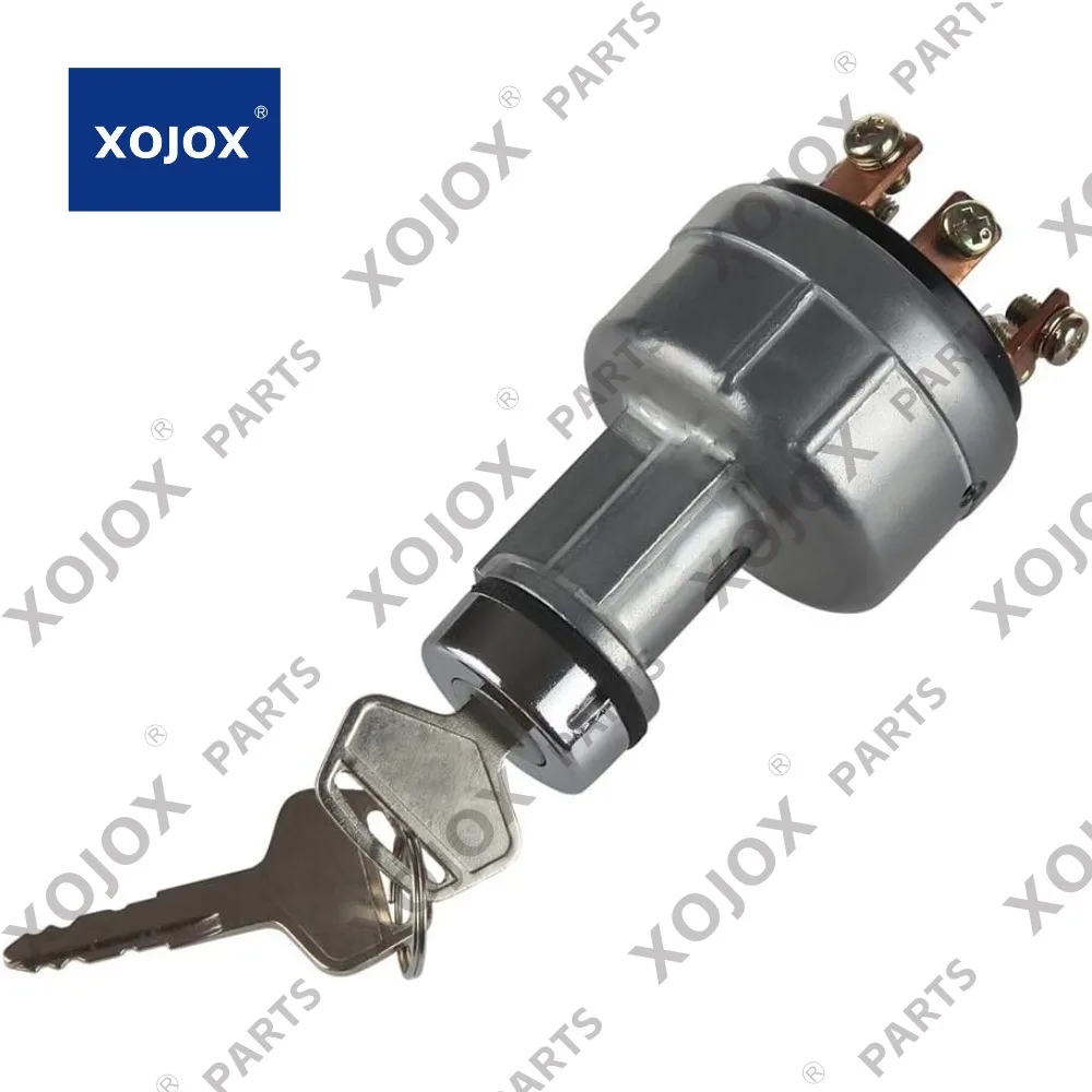 

XOJOX 08086-10000 Ignition Starter Key Switch with 4 Position 6 Terminal 2 Keys Replacement for PC200－2/3/5/7/8, 20Y-06-24680,22