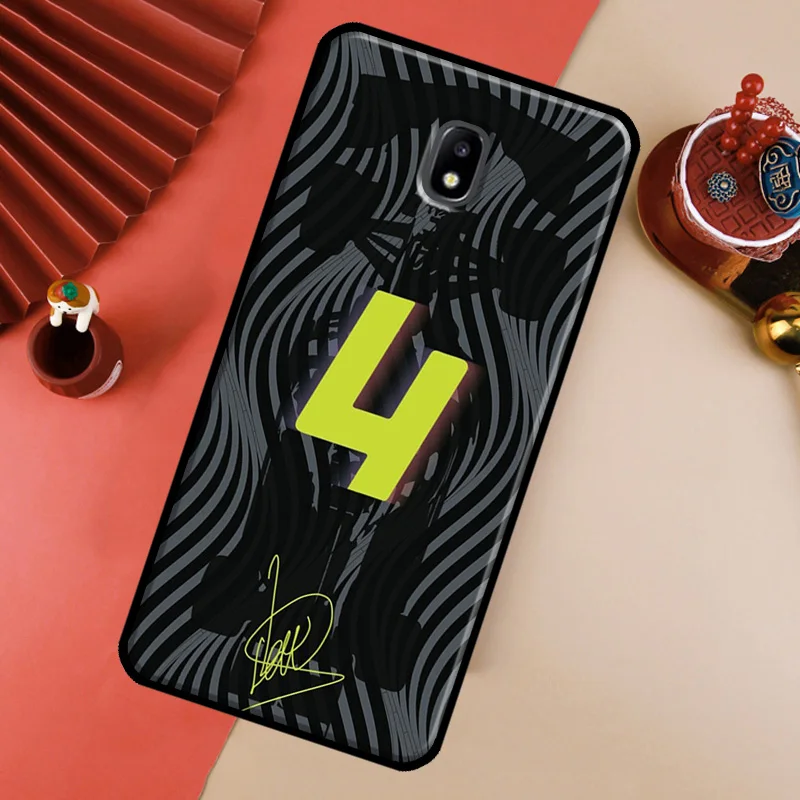 Casing Penutup Lando Norris 2021 untuk Samsung A6 A7 A8 A9 J8 2018 A3 A5 J1 2016 J3 J5 J7 2017 J6 J4 Plus Casing