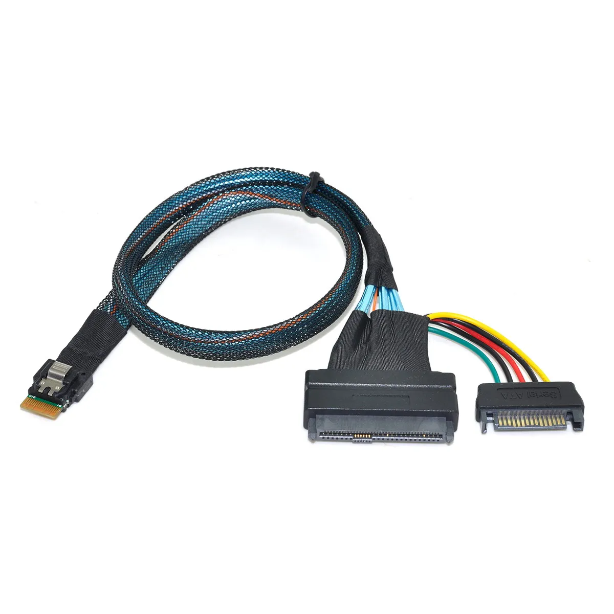 CY Chenyang U.2 U2 SFF-8639 to Slimline SFF-8654 4i NVME PCIe SSD Cable for Mainboard SSD 750 p3600 p3700 M.2