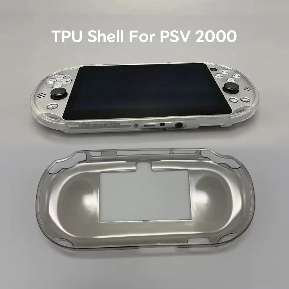Capa de Proteção TPU de Qualidade Superior para PSVITA PSV2000 PSVITA 2000. Por favor, preste atenção ao modelo do seu console.