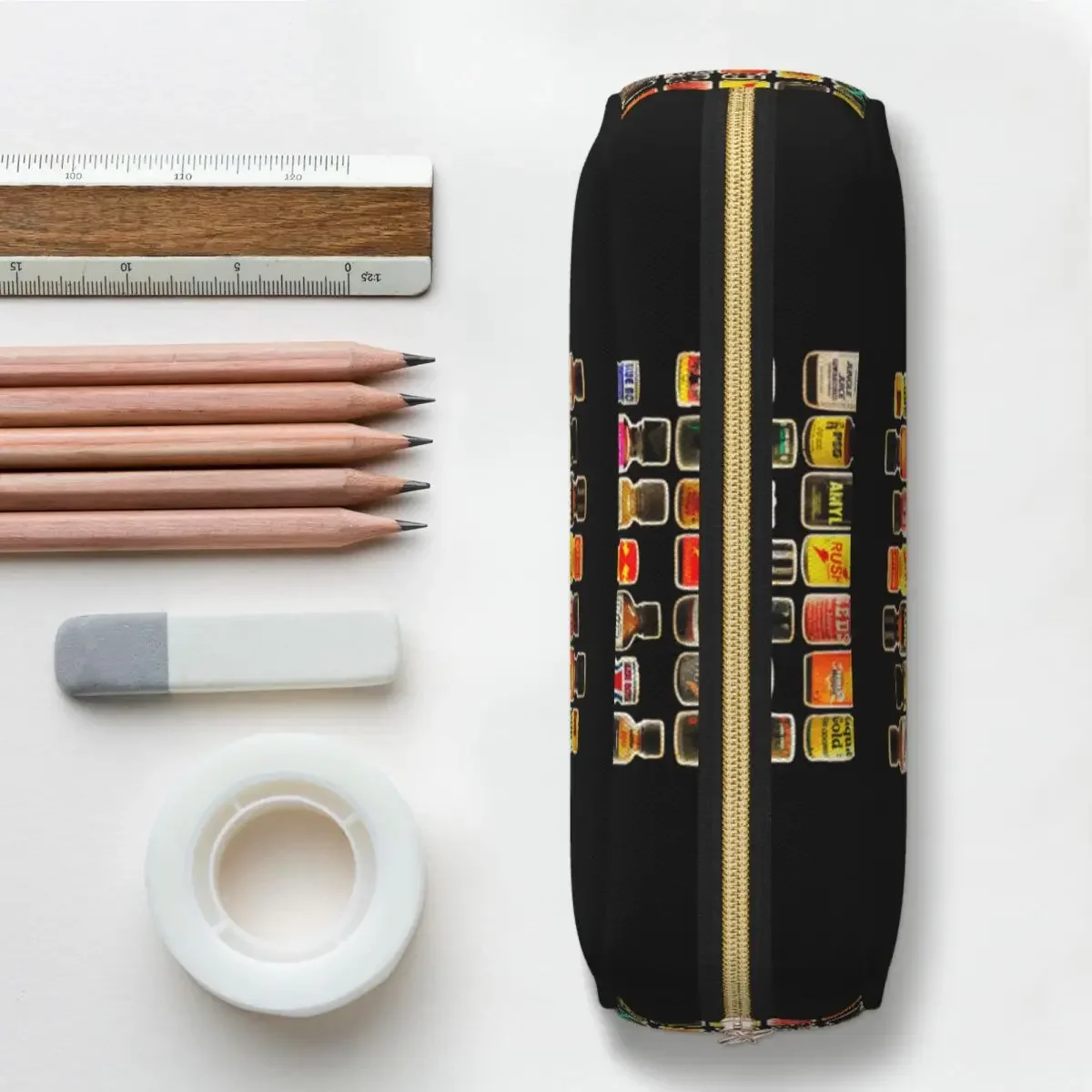 Poppers Bottles Gay Rush Jungle Juice Amyl Inhaler Pencil Case Pen Holder Big Capacity Pen Box Pencil Bag for Studen School view 6