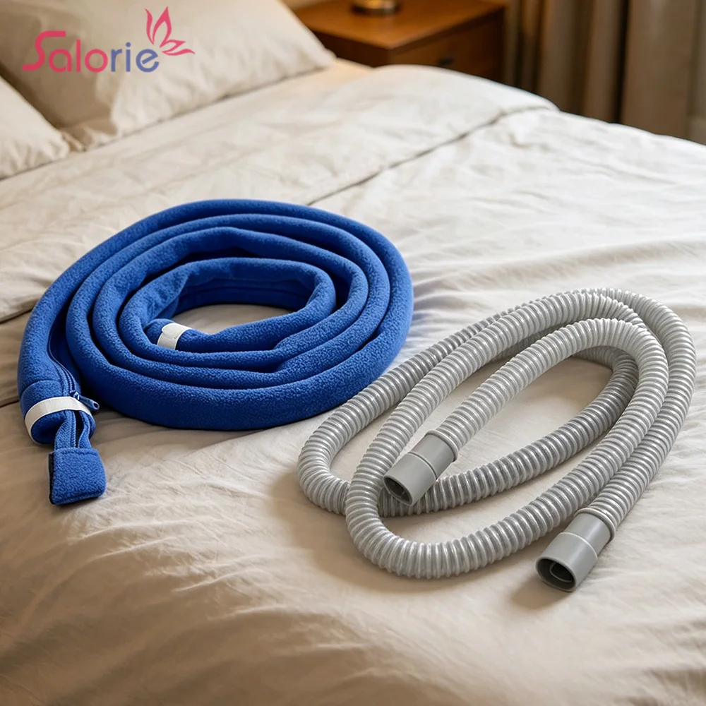 

Трубка CPAP 1,8 м, 15 мм для респиратора AirMini CPAP, автоматического дыхательного аппарата, с защитными накладками